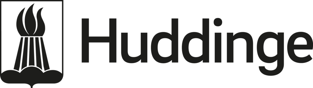 huddinge kommun logotyp svart